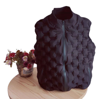Itim na Inflatable Cold Vest FQ-K02